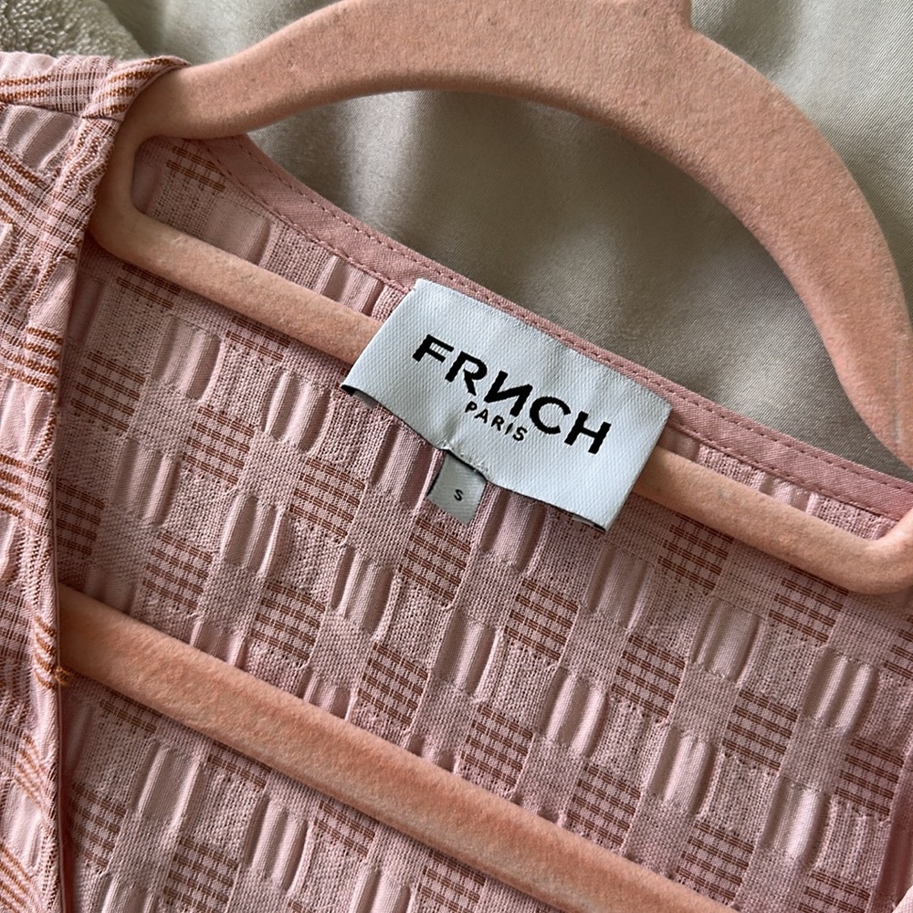 FRNCH Acela Check Mini Dress - Picture 2 of 6